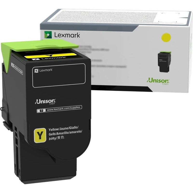 Lexmark Unison Original Toner Cartridge - Yellow - Image 1